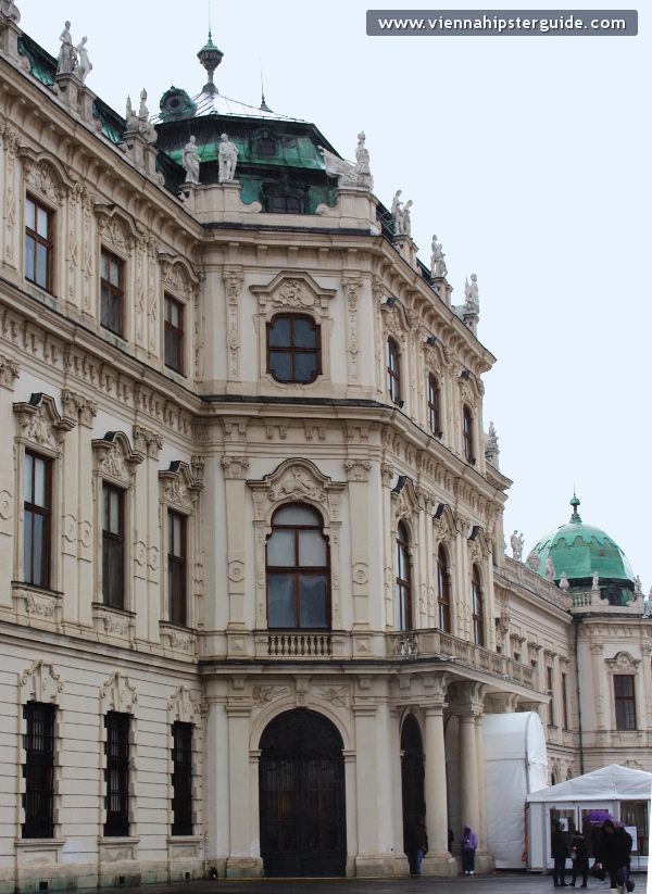 Belvedere Palace in Vienna, Austria - Wien