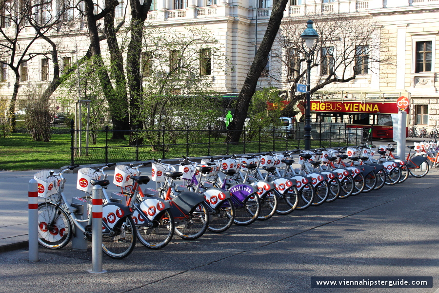 bike renting in Vienna