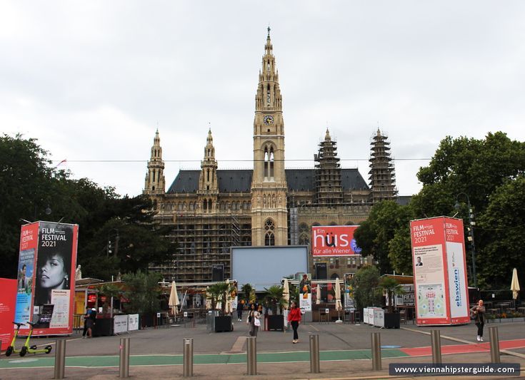 Filmfestival at the City Hall (Rathausplatz) in Vienna, Austria - Wien