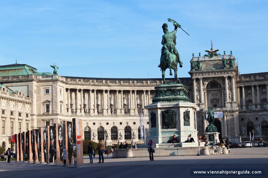 Heldenplatz (Heroes' Square) in Vienna, Austria - Wien
