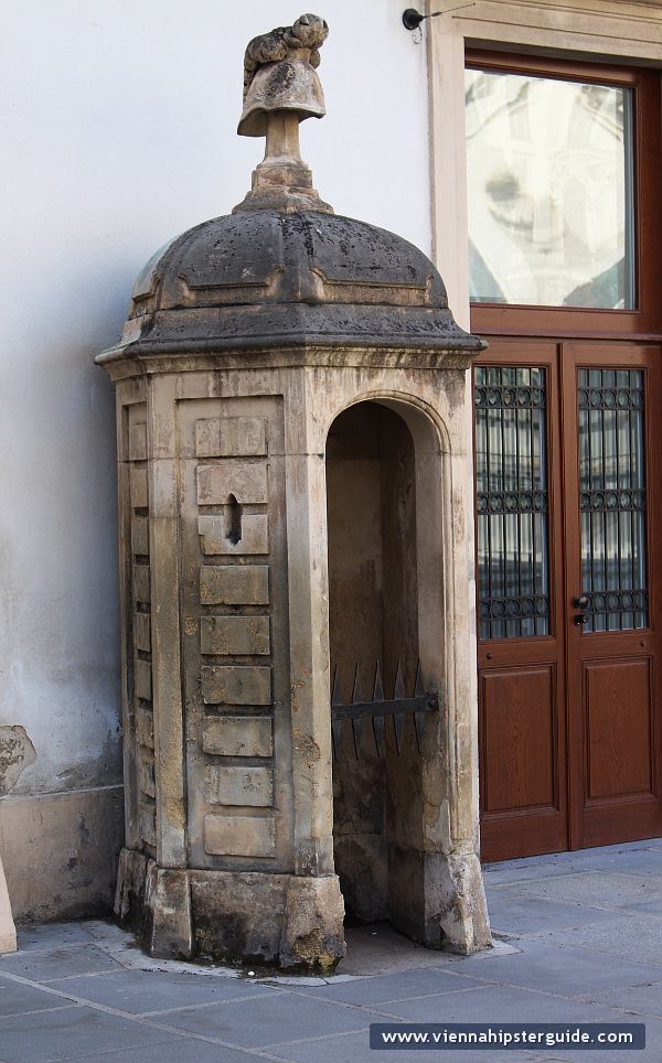 Postenbox in Hofburg Palace in Vienna, Austria - Wien