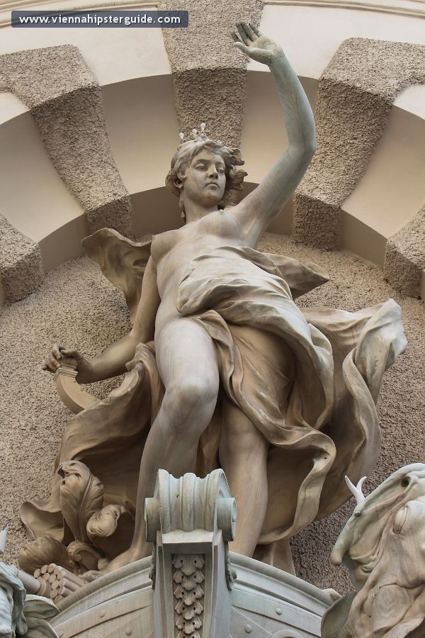 Hofburg Palace in Vienna, Der Brunnen 'Macht zur See' in der Hofburg, Wien