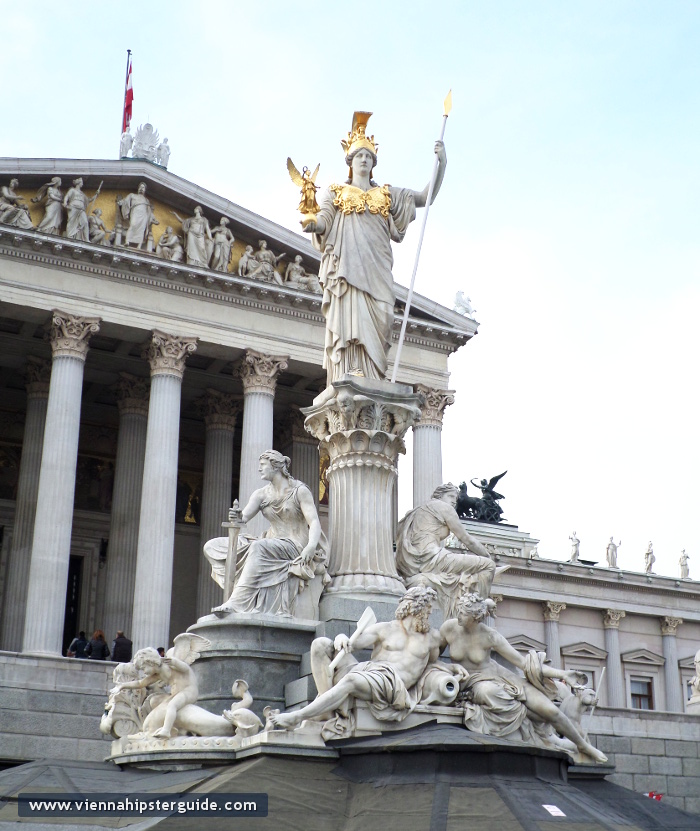 The House of Parliament in Vienna - Wien