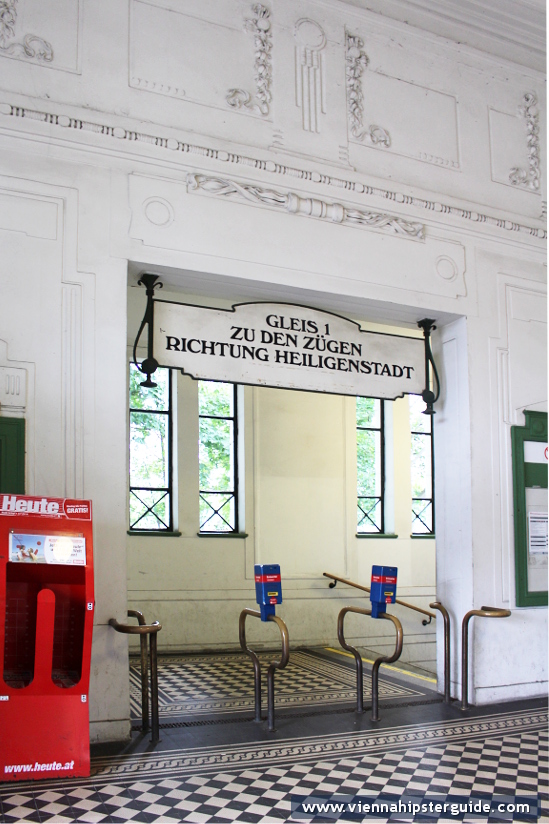 Underground station Schönbrunn by Otto Wagner, Wien / Vienna - Jugendstil, Secession, Art Nouveau