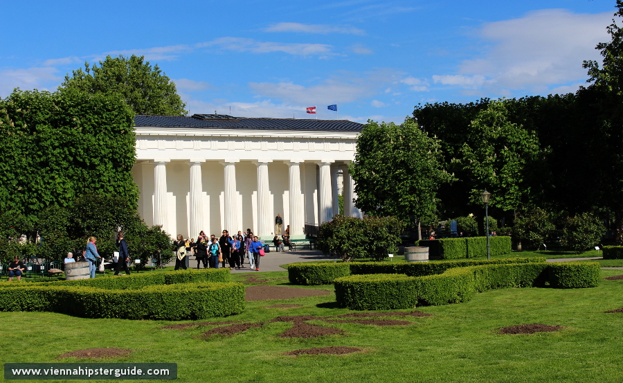 Volksgarten Wien - Public park and garden in Vienna, Austria